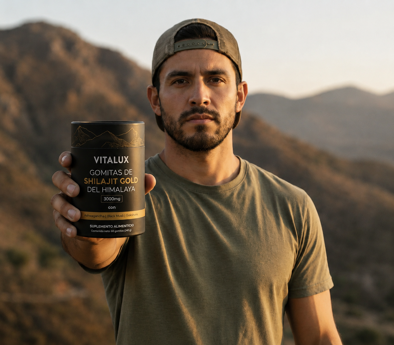 Vitalux Gold Gomitas de Shilajit puro del Himalaya